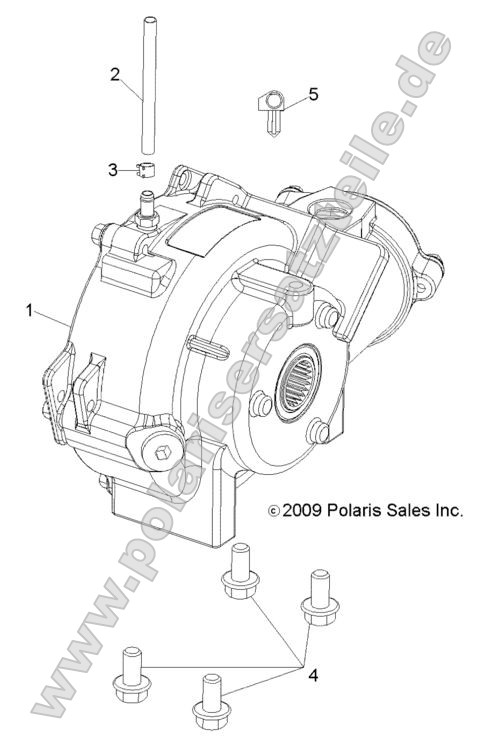 Drive Train, Front Gearcase Mounting
