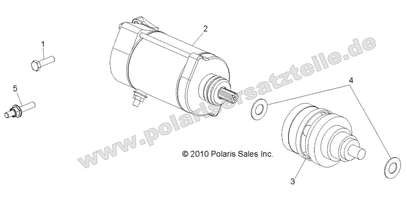ENGINE, STARTING MOTOR