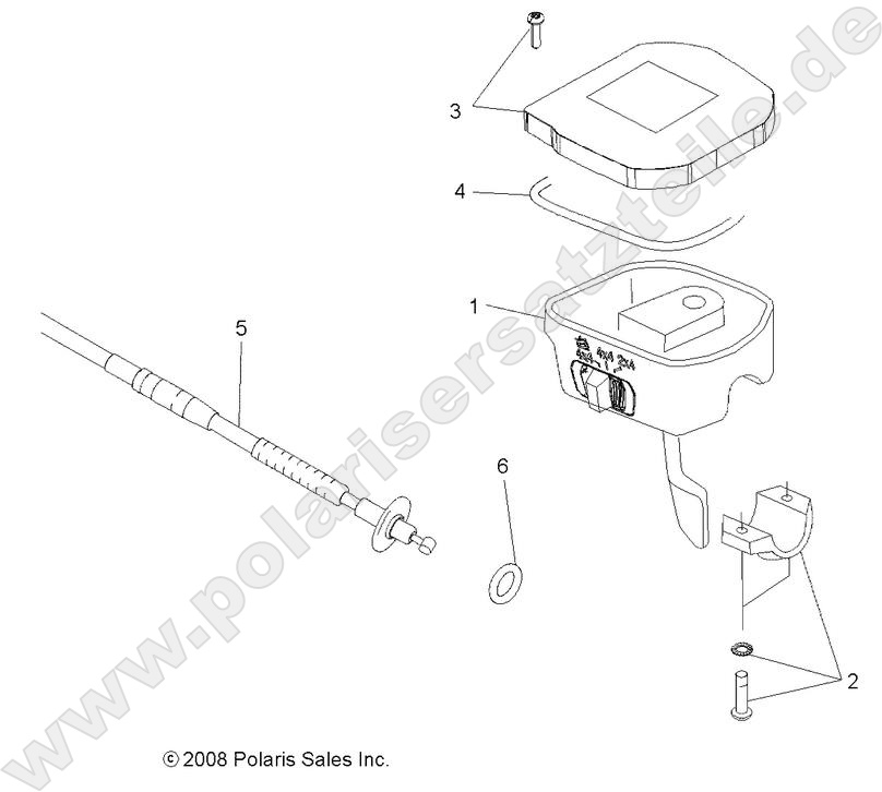 STEERING, CONTROLS, THROTTLE ASM. and CABLE