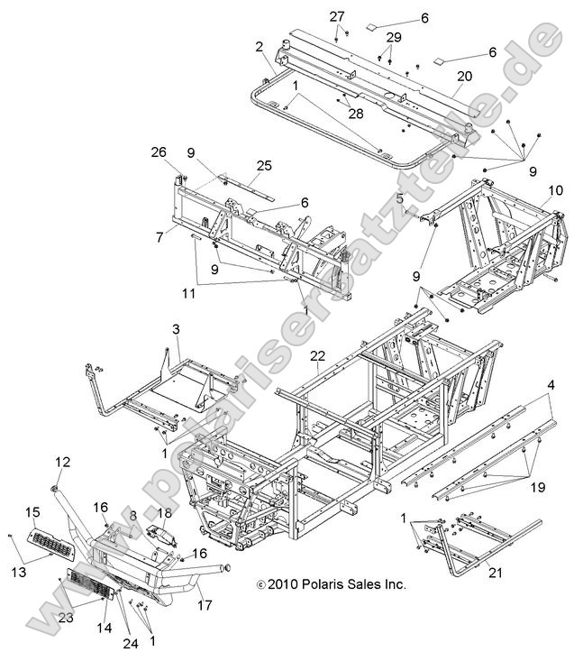Chassis, Frame and Front Bumper