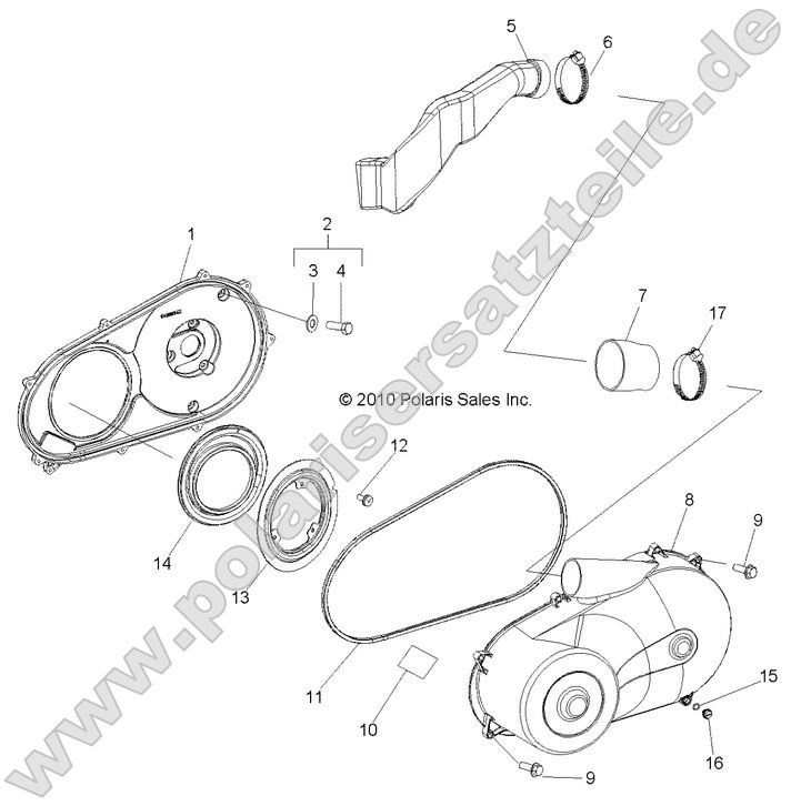 Drive Train, Clutch Cover