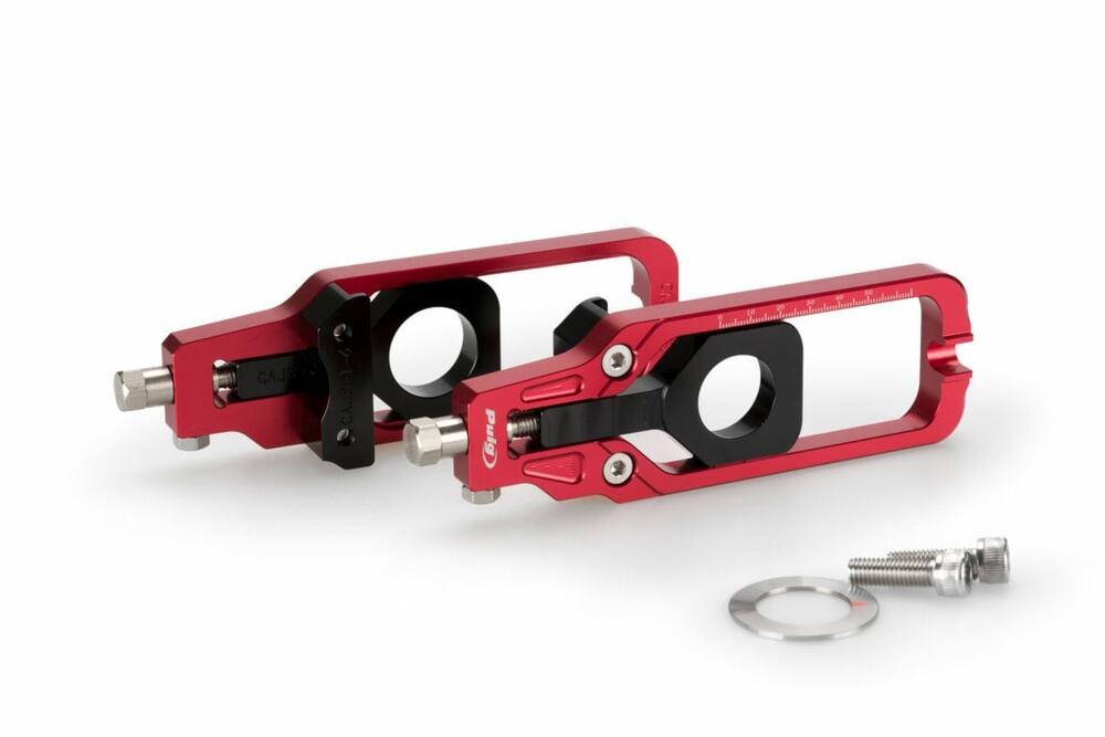 PUIG KETTENSPANNER FÜR SUZUKI GSX-R1000 C/ROT - 20692R