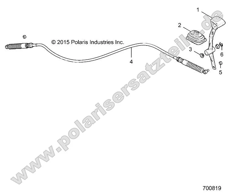 Drive Train, Gear Selector Drive Train, Gear Selector