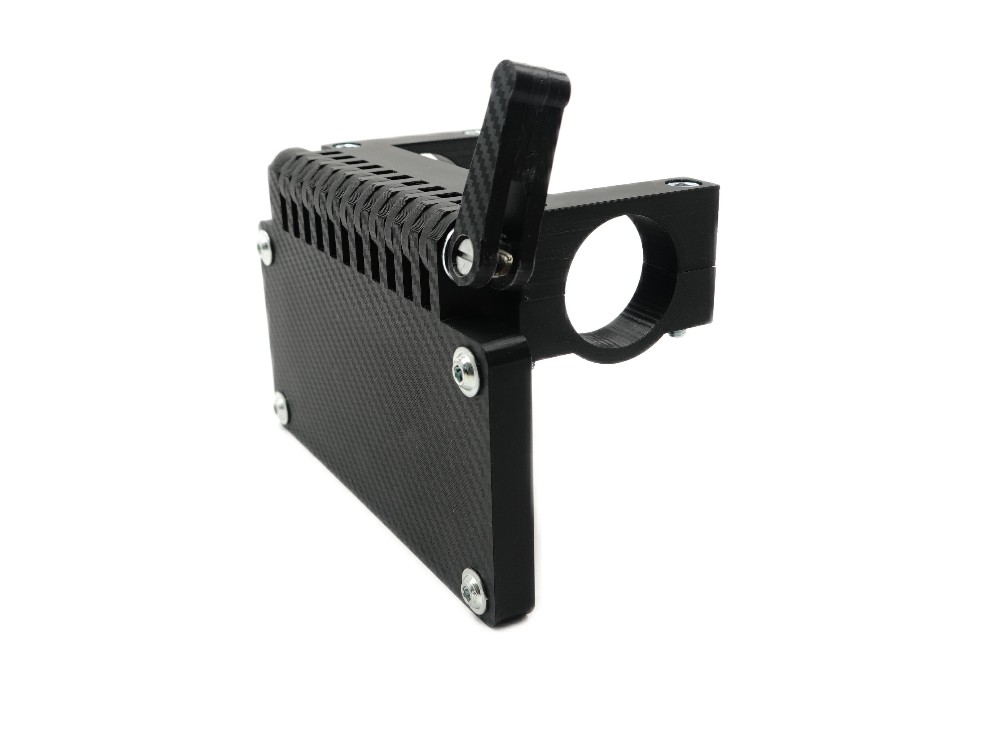 TMP Kennzeichenhalter vorne / Nummernschildhalterung klappbar - QJ Motor SFA 1000 DLX 2025- TMP Kennzeichenhalter vorne / Nummernschildhalterung klappbar - QJ Motor SFA 1000 DLX 2025-