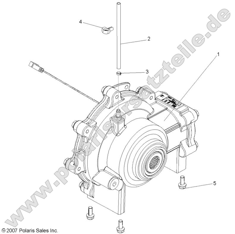 Drive Train, Front Gearcase