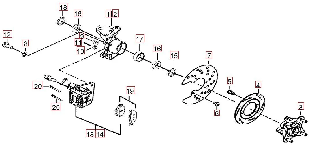 Vorderradbremse Vorderradbremse