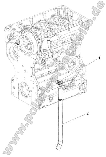 Engine, Water Blow by Hose