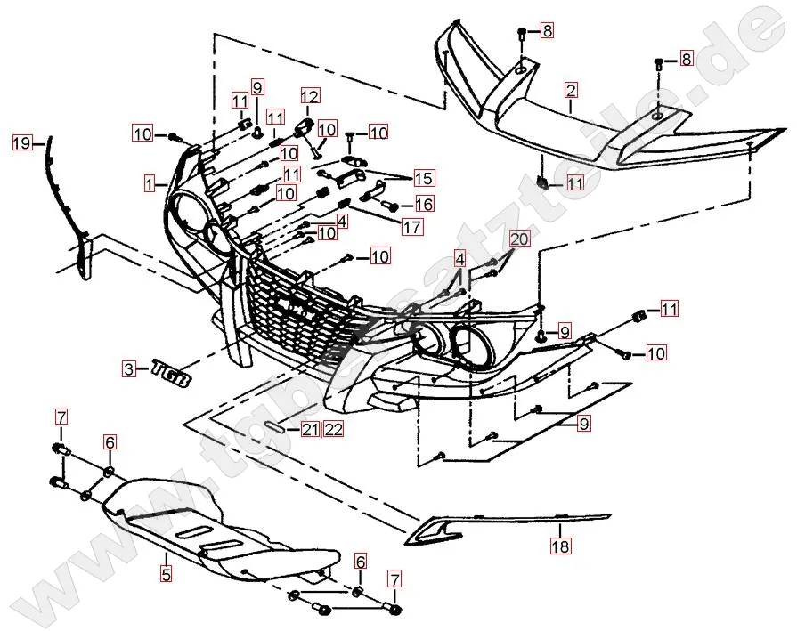 Stossstange vorne Stossstange vorne