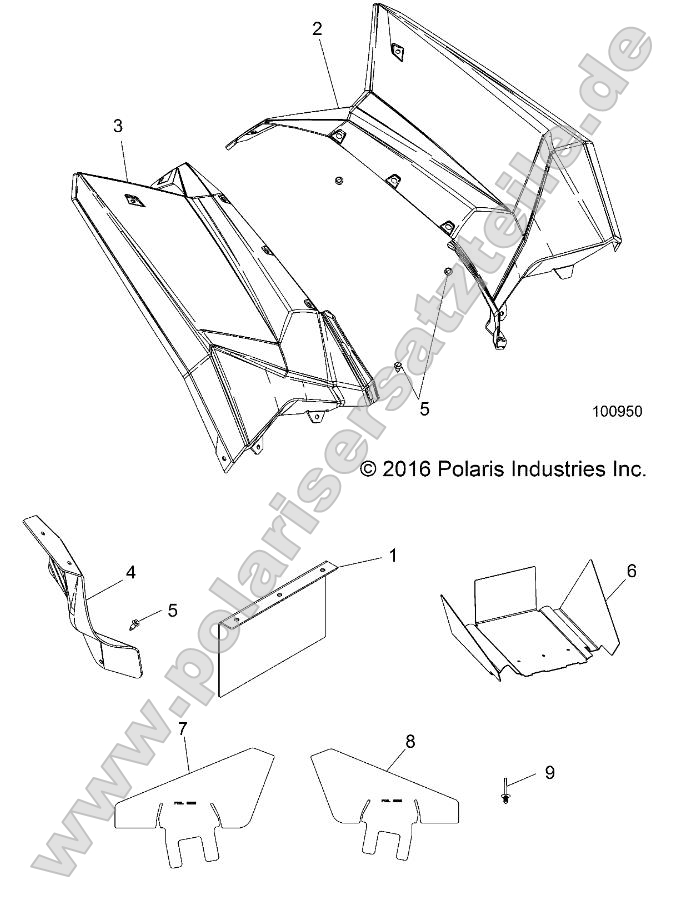 Body, Rear Cab and Heat Shields Body, Rear Cab and Heat Shields