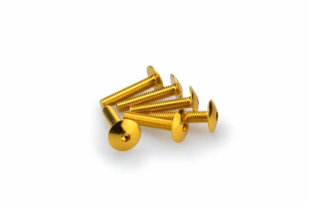 PUIG SCHRAUBEN-KIT (KUPPELFÖRMIG) M6X30MM. GOLD - 3995G