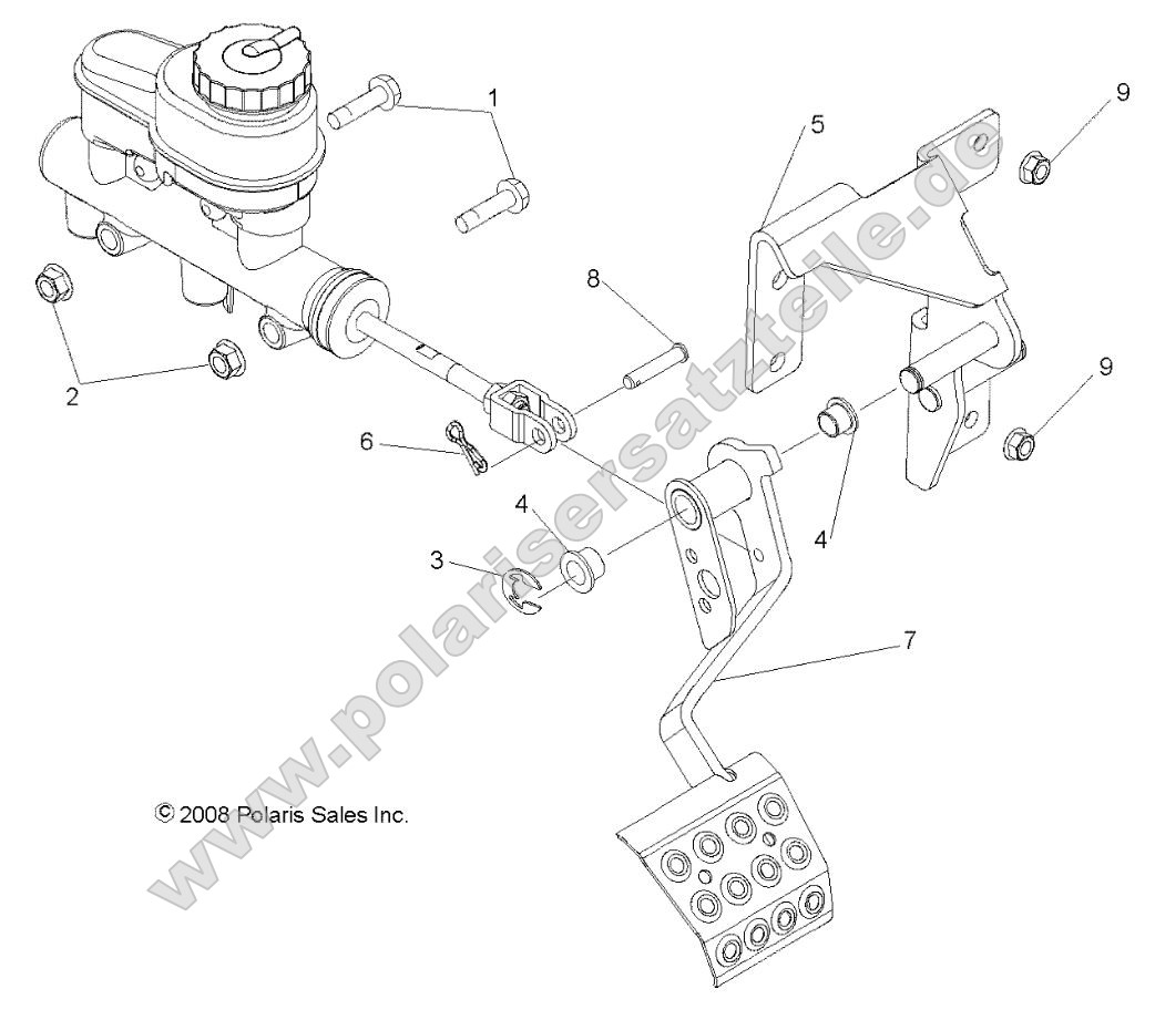 Brakes, Pedal and Master Cylinder Mounting Brakes, Pedal and Master Cylinder Mounting