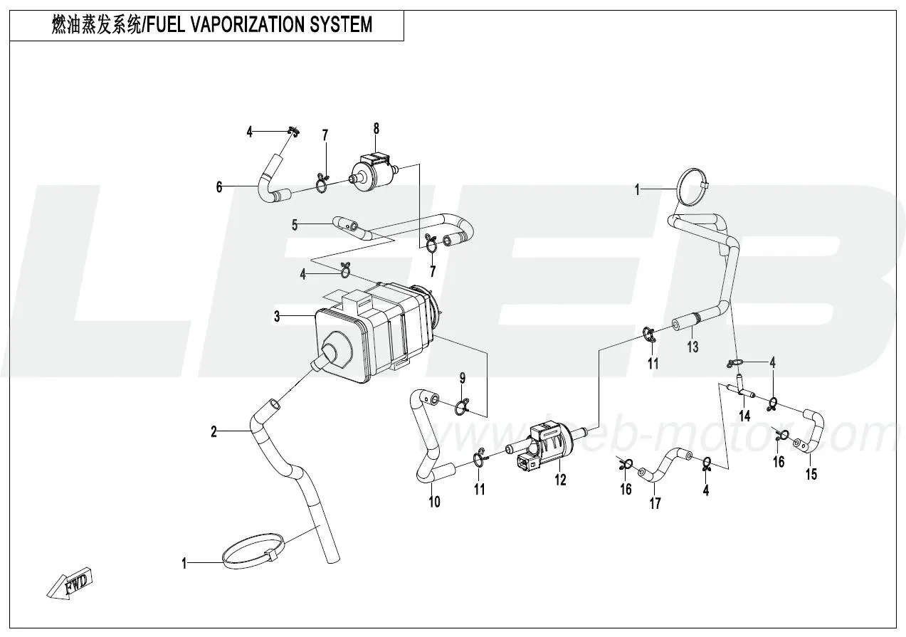 Kraftstoffverdunstungssystem (EVAP) Kraftstoffverdunstungssystem (EVAP)