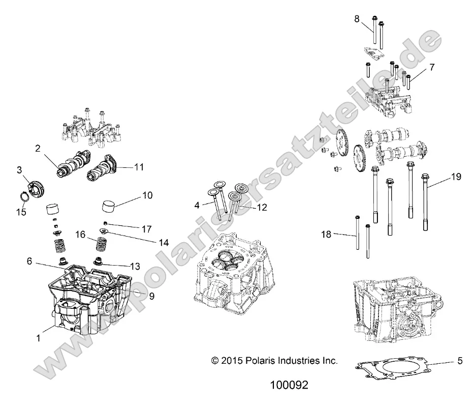 Engine, Cylinder Head, Cams and Valves Engine, Cylinder Head, Cams and Valves