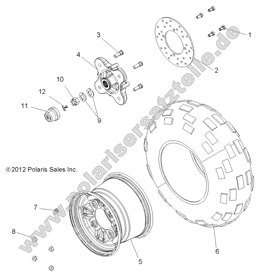 Wheels, Rear Wheels, Rear