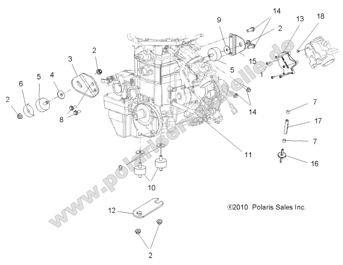 Engine, Mounting Engine, Mounting
