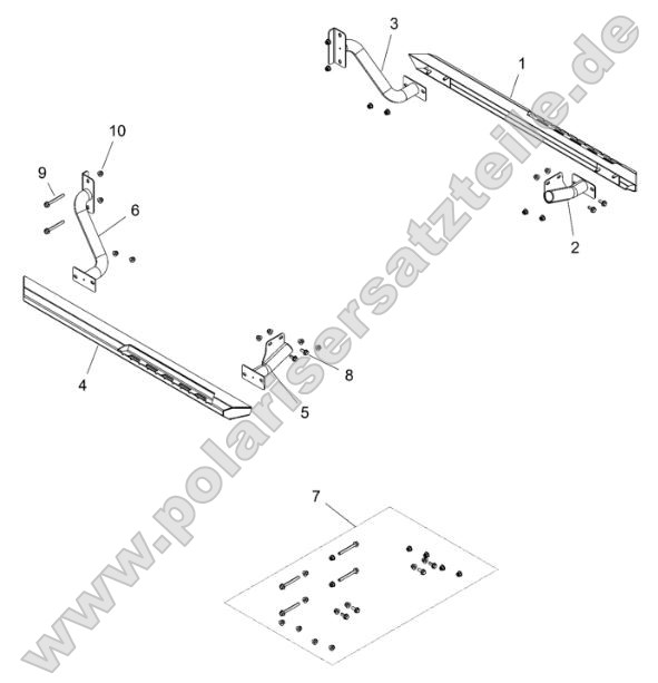 Body, Nerf Bars Body, Nerf Bars