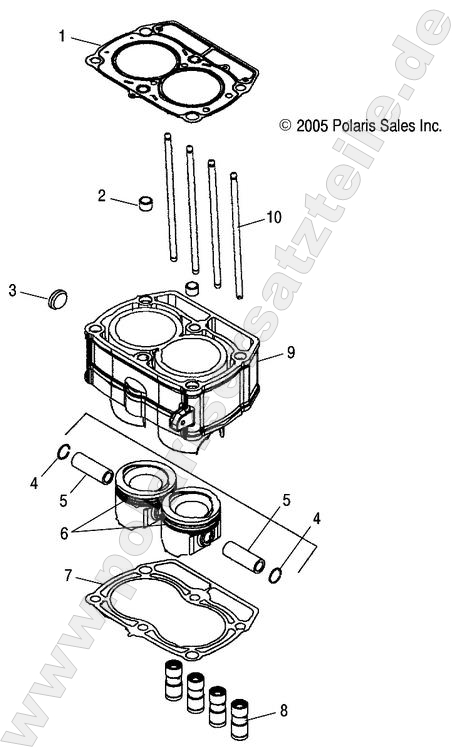 ENGINE, PISTON and CYLINDER