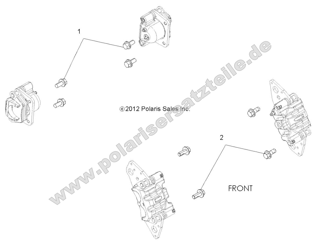 Brakes, Caliper Mounting Brakes, Caliper Mounting
