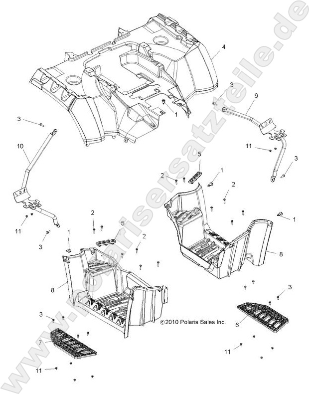 BODY, REAR CAB and FOOTWELL BODY, REAR CAB and FOOTWELL
