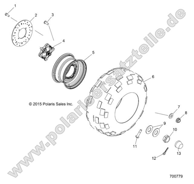 Wheels, Rear Wheels, Rear