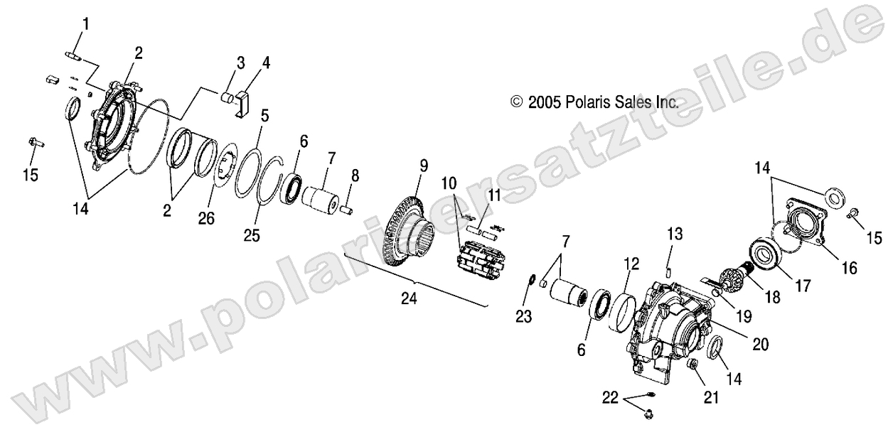 HOUSING, FRONT (DEMAND DRIVE) HOUSING, FRONT (DEMAND DRIVE)