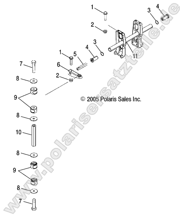 SUSPENSION, TORSION BAR
