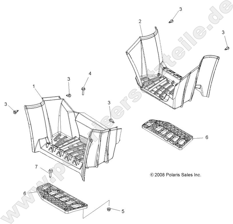 BODY, FOOTWELLS BODY, FOOTWELLS