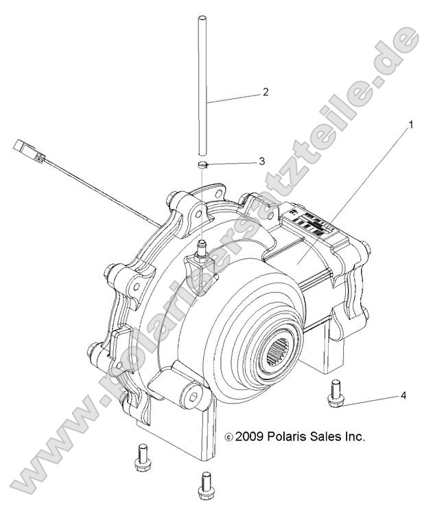 Drive Train, Front Gearcase