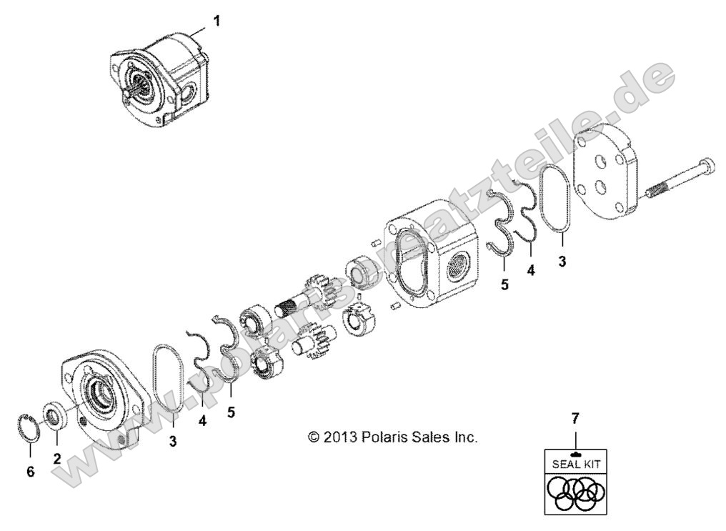 Hydraulics, Gear Pump