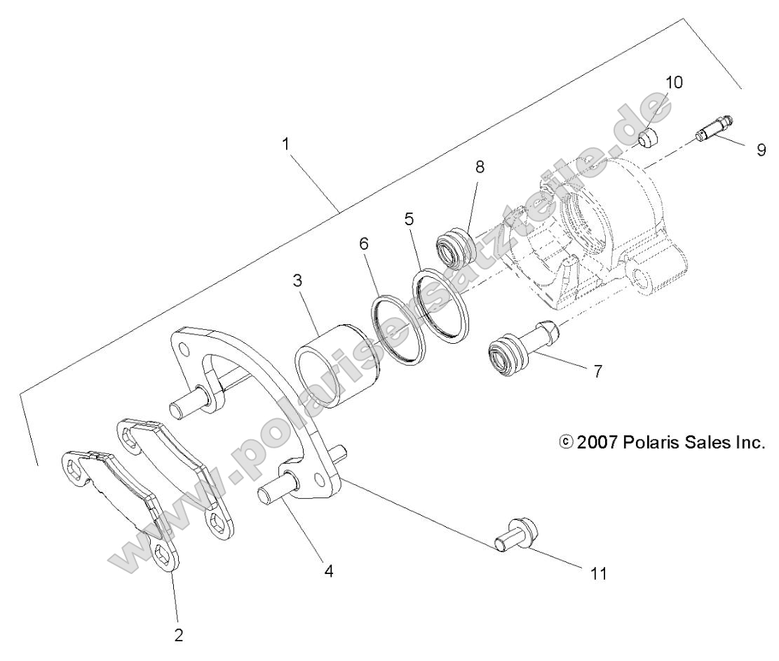 Brakes, Rear Caliper