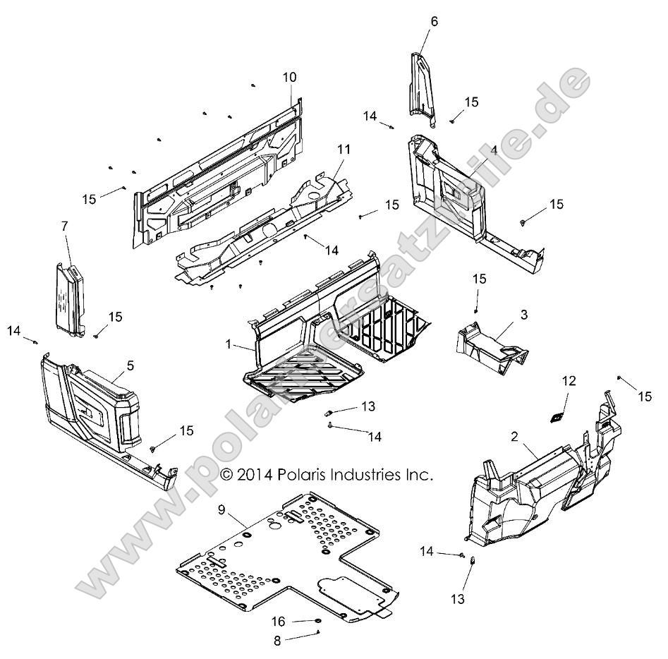 Body, Floor and Fenders