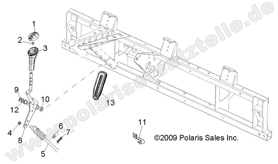 DRIVE TRAIN, GEAR SELECTOR