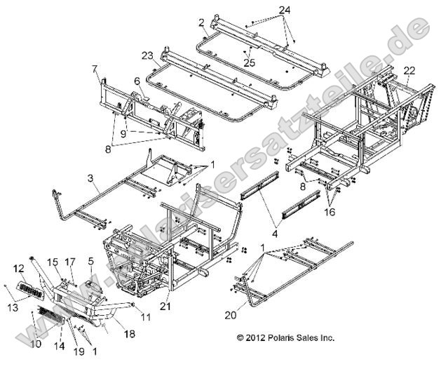 Chassis, Frame and Front Bumper