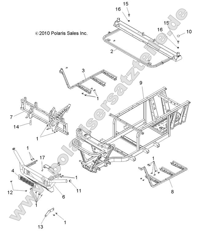 Chassis, Frame and Front Bumper