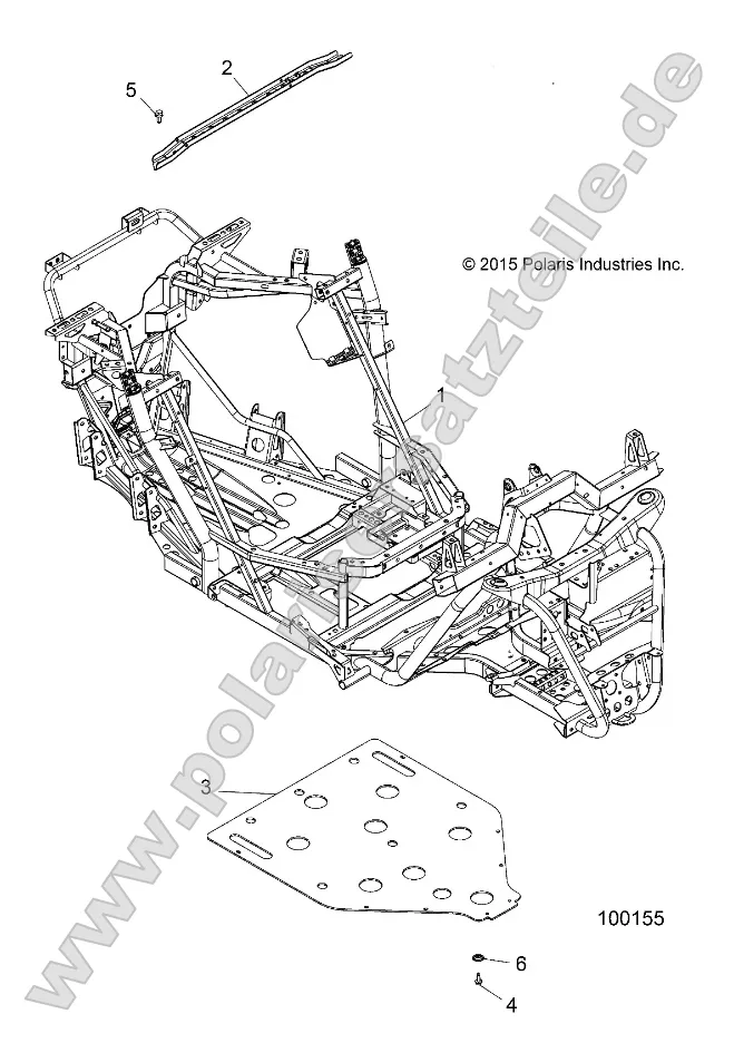 Chassis, Main Frame and Skid Plate