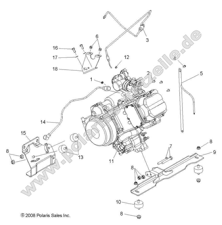 Engine, Mounting Engine, Mounting