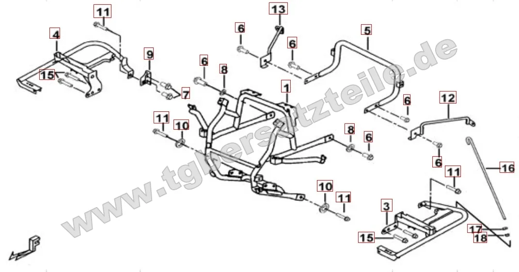 Stoßstange vorne und hinten