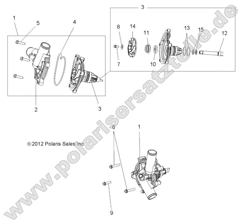 Engine, Cooling, Waterpump Engine, Cooling, Waterpump