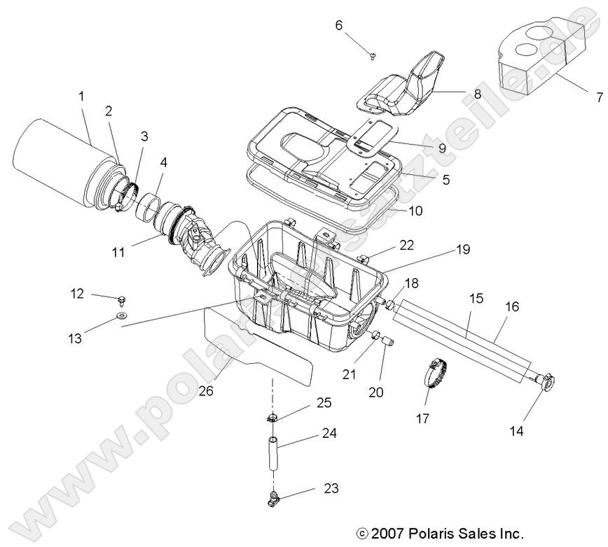 ENGINE, AIR INTAKE SYSTEM ENGINE, AIR INTAKE SYSTEM