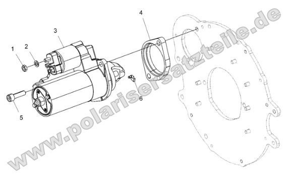 Engine, Starter Motor Engine, Starter Motor