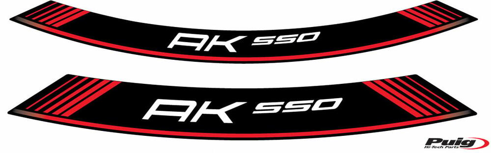 PUIG FELGENBÄNDER KYMCO AK550 ROT - 9630R