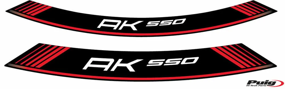 PUIG FELGENBÄNDER KYMCO AK550 ROT - 9630R