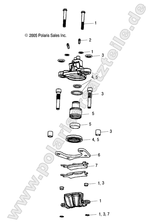 BRAKE CALIPER, REAR BRAKE CALIPER, REAR