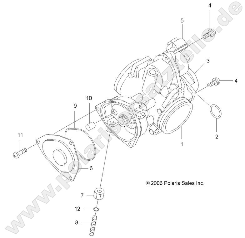 ENGINE, THROTTLE BODY