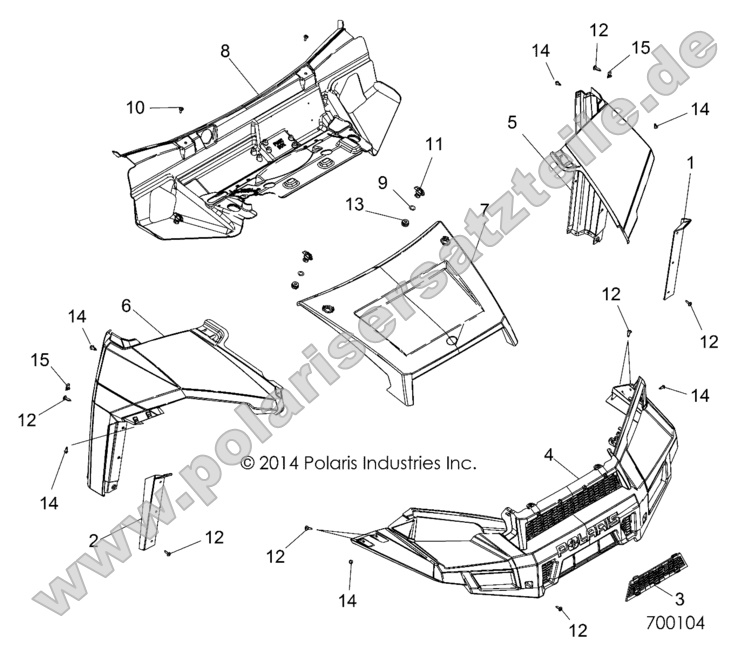 Body, Hood and Front Fascia Body, Hood and Front Fascia