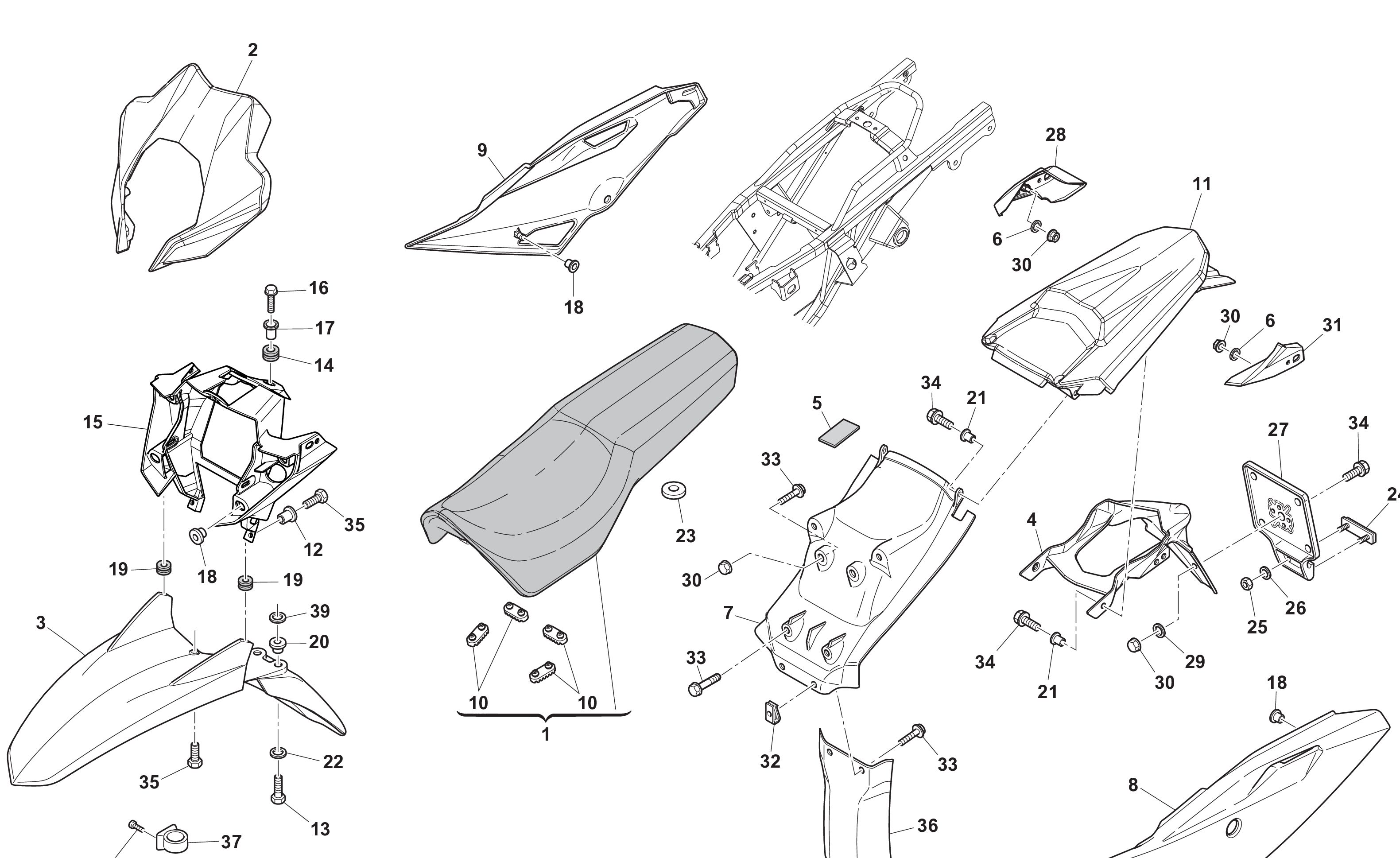 Verkleidung - Sitzbank Verkleidung - Sitzbank