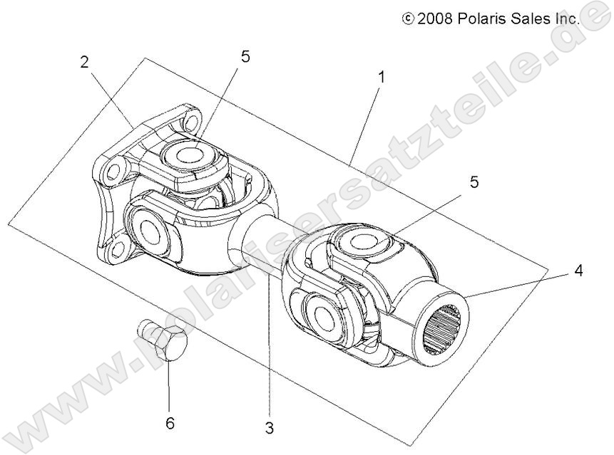 DRIVE TRAIN, PROP SHAFT, REAR DRIVE TRAIN, PROP SHAFT, REAR