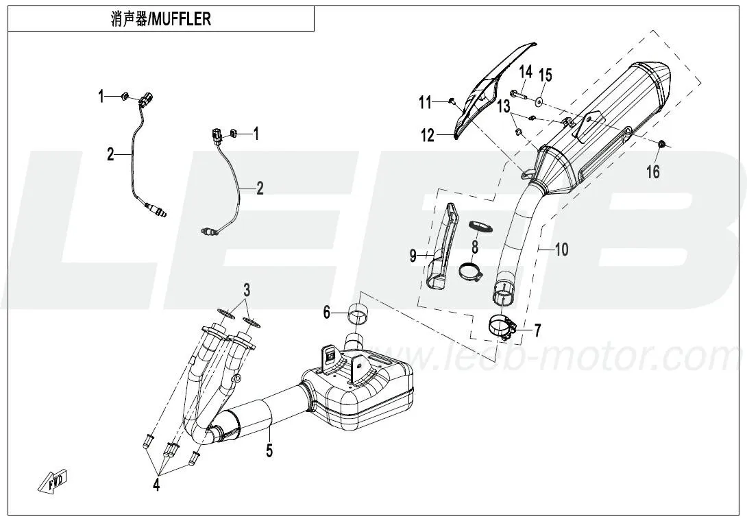 Auspuff / Endschalldämpfer Auspuff / Endschalldämpfer
