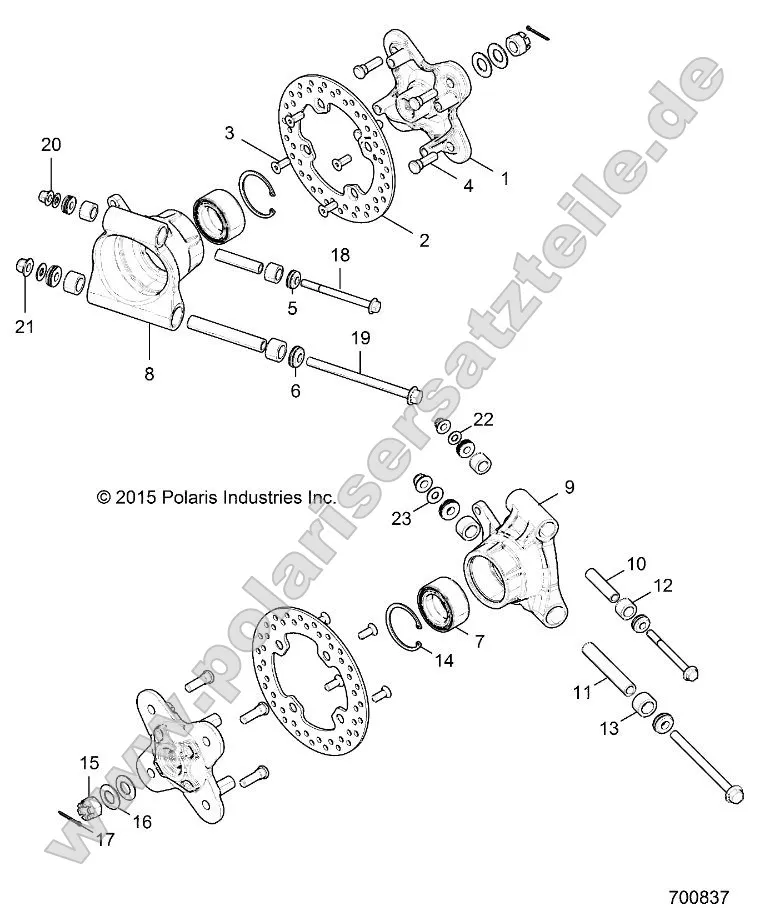 Suspension, Rear Carrier Suspension, Rear Carrier