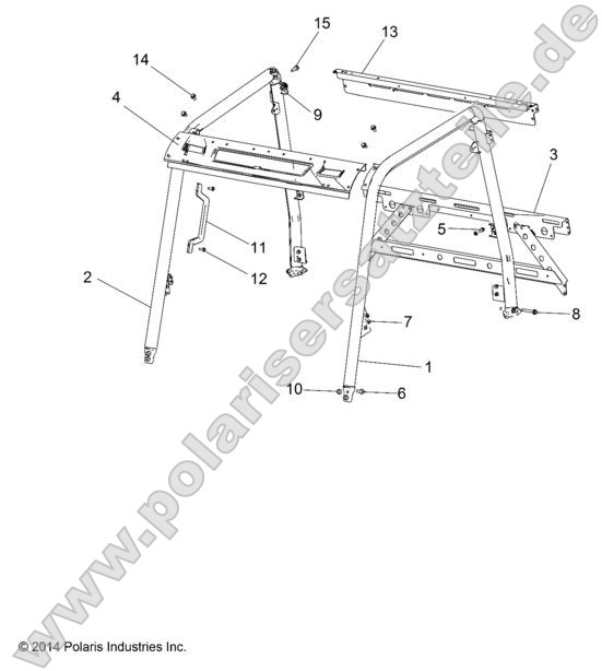 Chassis, Cab Frame Chassis, Cab Frame